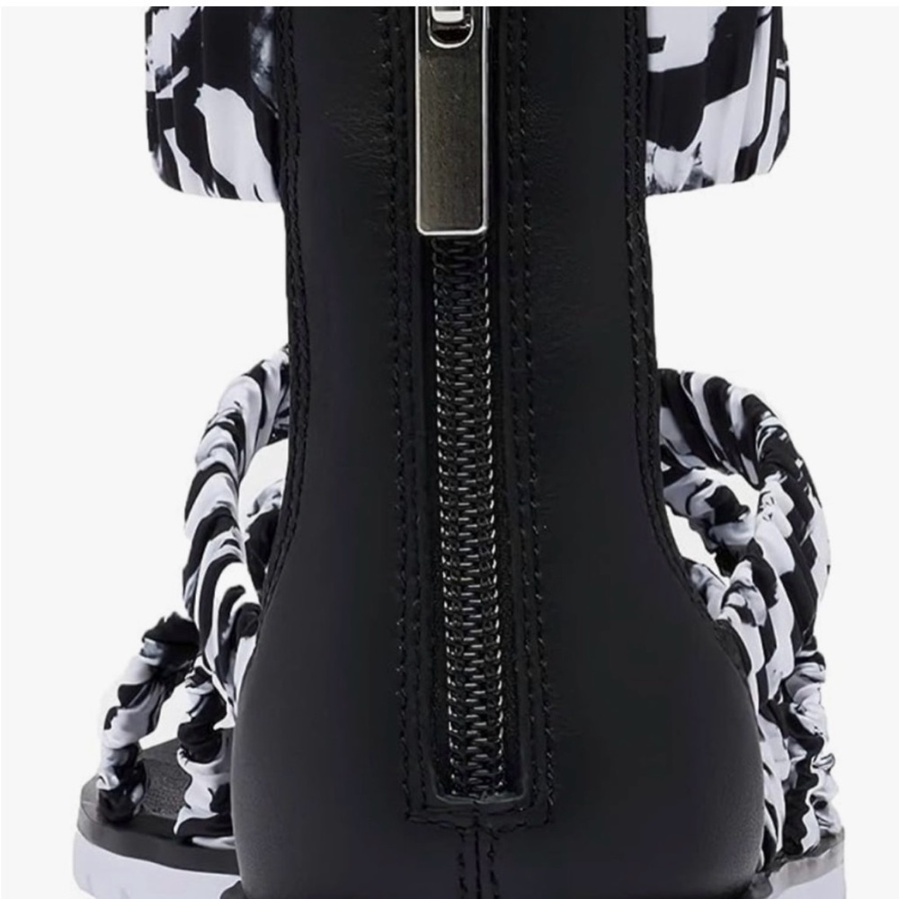 Sorel Ella II Ruched Ankle Strap Sandals Women 8 - Picture 4 of 5